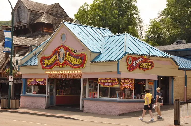 fannie farkle's is one of the top things to do in Gatlinburg with kids