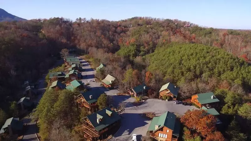 Pigeon Forge resort cabins at Eagles Ridge.