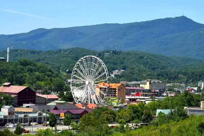 The Island and Smoky Mountains near Pigeon Forge Tn